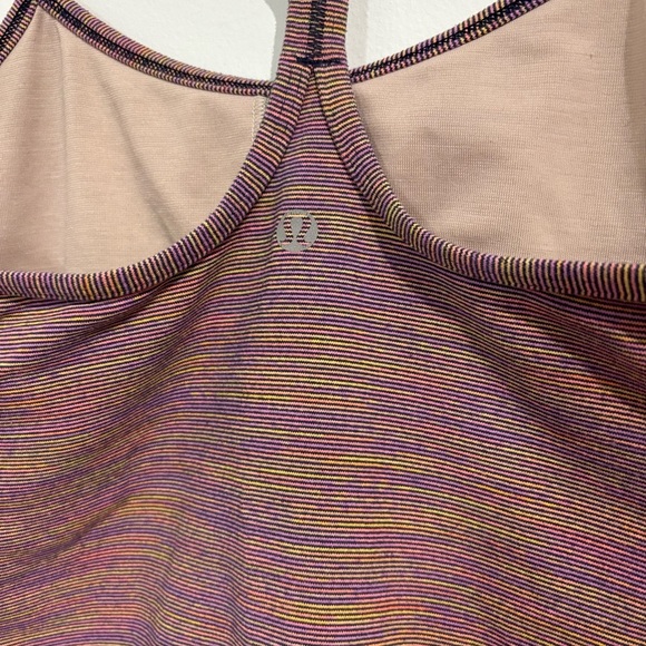 🎉4/30$🎉 Lululemon Athletica Purple Fitted Camisole Top PTP 14 in🍋 - Picture 3 of 3